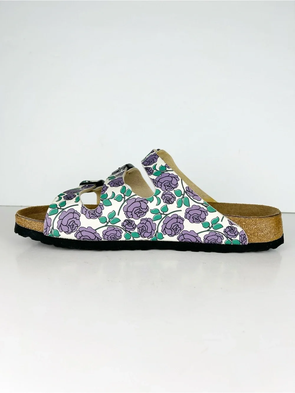 Birkenstock Papillio Florida Purple Rose Birko-Flor Three Strap Sandal EU 41 - Picture 6 of 13
